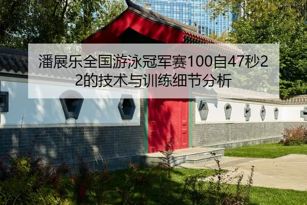 潘展乐全国游泳冠军赛100自47秒22的技术与训练细节分析