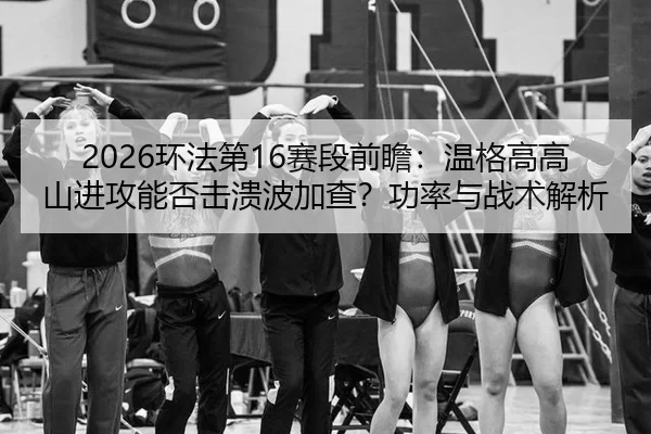 2026环法第16赛段前瞻：温格高高山进攻能否击溃波加查？功率与战术解析